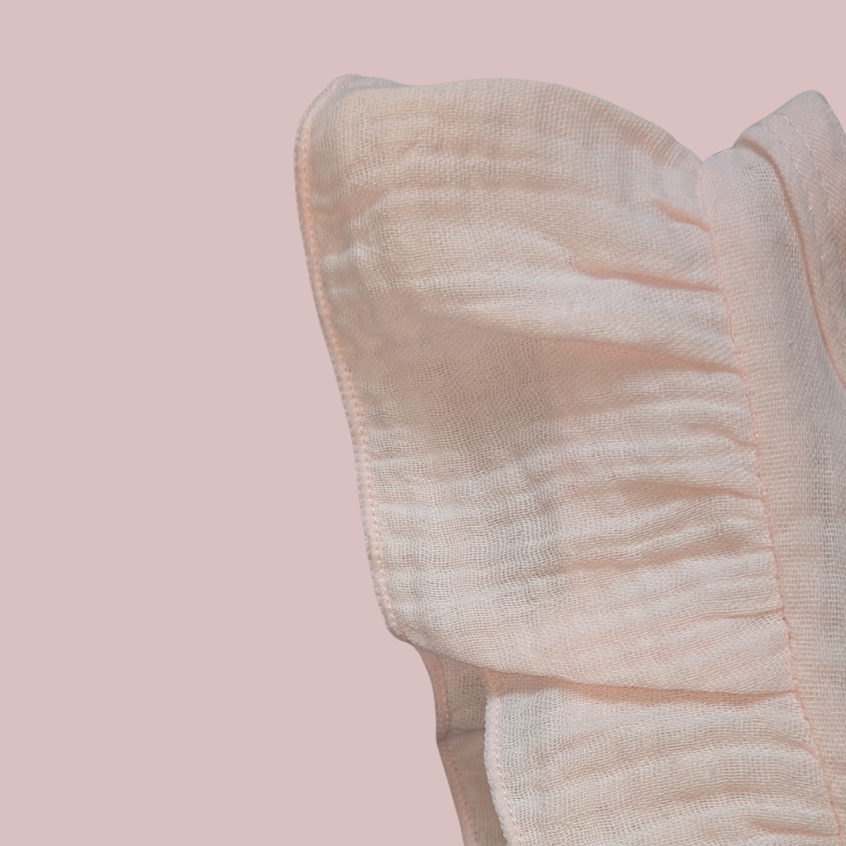 100% Cotton Pink Romper + Bonnet