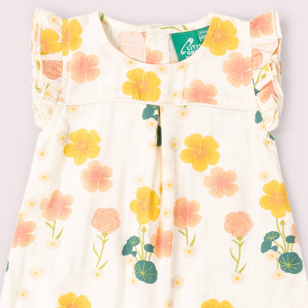 100% Organic Cotton Floral Jumpsuit