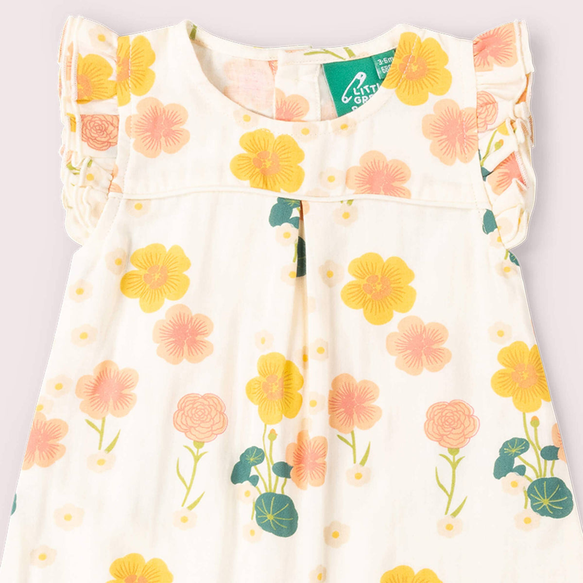100% Organic Cotton Floral Jumpsuit